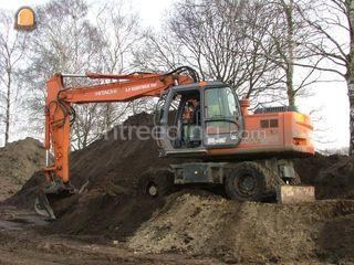 Hitachi Zaxis 160 Omgeving De Drechtsteden