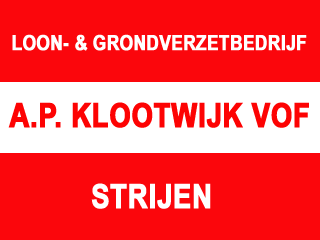 Logo Loon- en grondverzetbedrijf A.P. Klootwijk Strijen