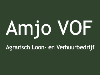 Logo Loon- en Verhuurbedrijf A.M. de Jong b.v. / Amjo b.v. Streefkerk