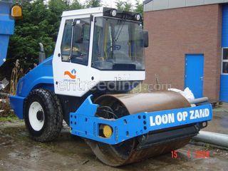 Trilrolwals Bomag Omgeving Lisse