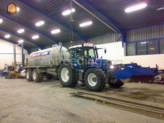 Fendt 818 + Waterwagen + ... Omgeving Lisse