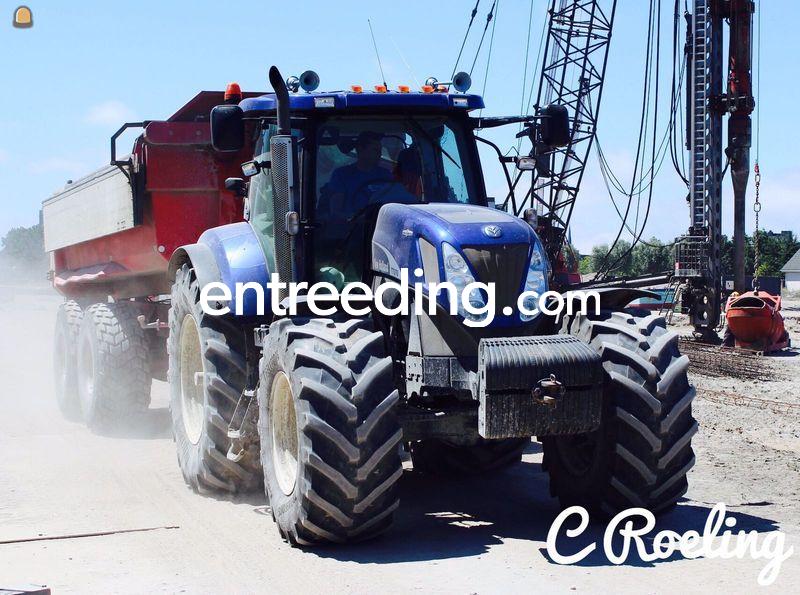 New Holland T7070 + Beco 15m3