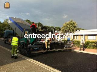 Vögele super 1800 3m-6m Omgeving Genk