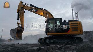 Caterpillar 323E Omgeving Beverwijk