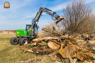 Terex TW85 Omgeving Zoetermeer