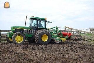 John Deere + zaaicombi Omgeving Zoetermeer