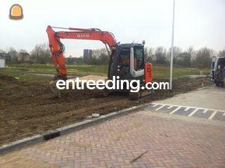 Hitachi ZX85 US-3 Omgeving Culemborg