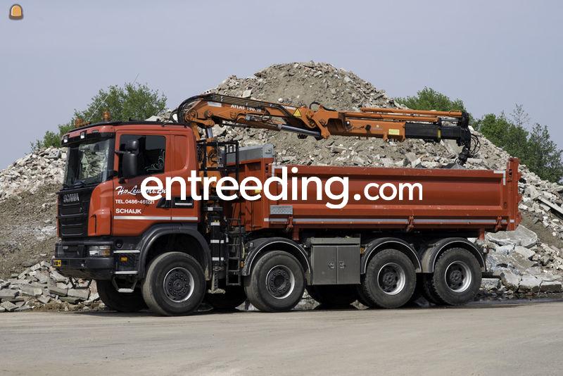 Scania 400 B Kraanwagens 8x4