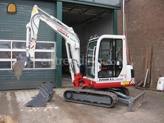 Takeuchi TB135 Omgeving Ijmuiden/Beverwijk