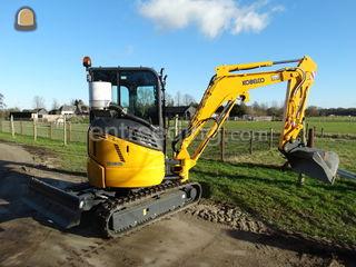 Kobelco SK 30 Omgeving Hilversum