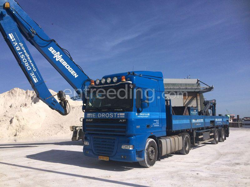 Daf XF 105.410 met stenentrailer