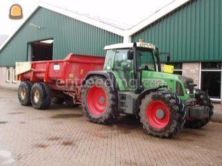 Fendt 815 + Beco dumper Omgeving Amersfoort