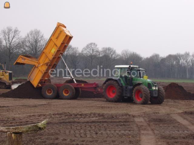 Fendt 916 + 22 tons Veenhuis dumper