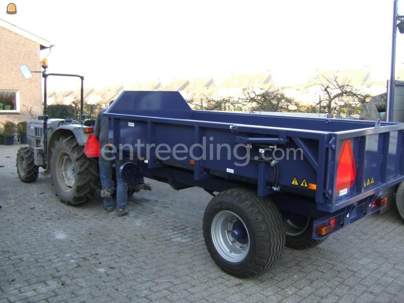 Deutz agroplus + kieper 1,50 m breed