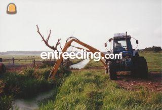 Tractor met herder Omgeving Leiden