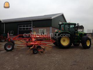 Trekker met hark Omgeving Leiden