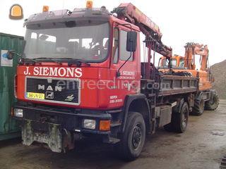 MAN 18-232 FA 4x4 kraanwa... Omgeving Roosendaal