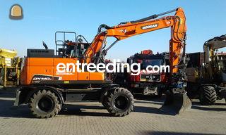 Doosan DX140w draai kante... Omgeving Roosendaal