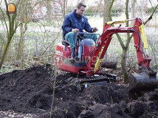 Komatsu PC 09 Omgeving Groningen West