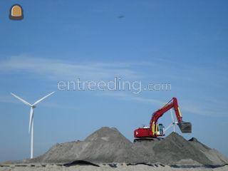 Komatsu 290-8 LC Omgeving Groningen West