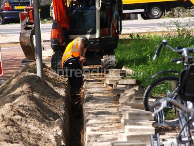 Grondwerker vervuilde grond T3