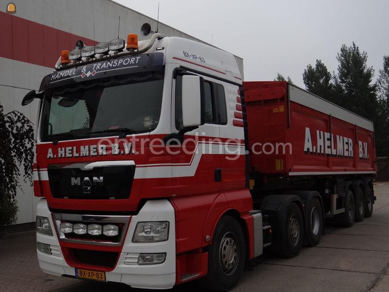 Man TGX 6x2 Kippertrailer