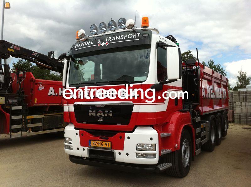 Man TGS 8x4 kraanwagen