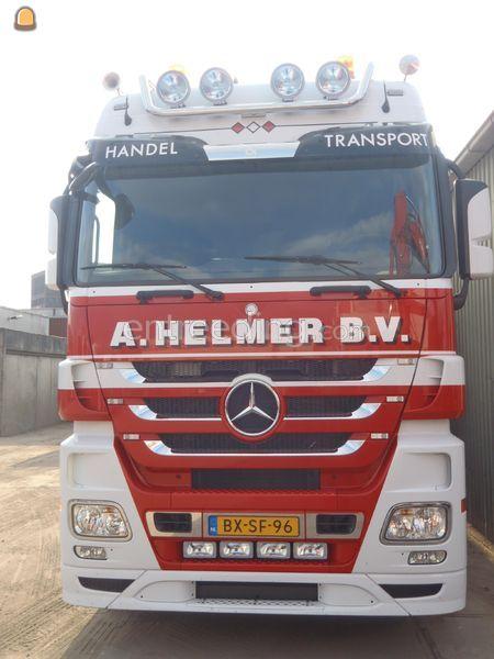 Mercedes Actros 6x2 kippertrailer