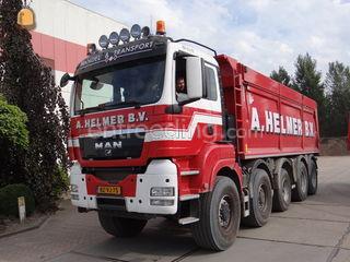 Man TGS 10X8 Kipperauto Omgeving Breda