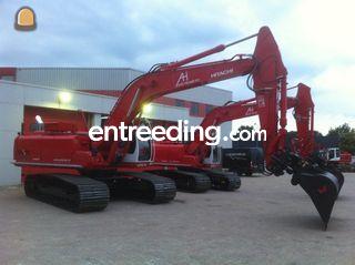 Hitachi Zaxis 250 LC-5 Omgeving Breda