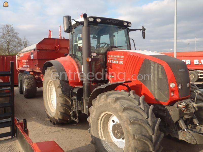 Claas axion 820 + Beco 240