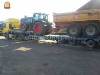 Daf CF410 + Broshuis semi Omgeving Culemborg