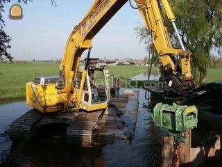 Damwand trilblok Omgeving Sliedrecht
