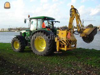 John Deere 6420 SE + Stob... Omgeving Sliedrecht