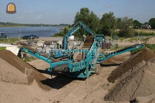 Powerscreen Warrior1800 Omgeving Sliedrecht