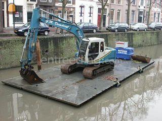 Koppelpontons 210x420 Omgeving Sliedrecht