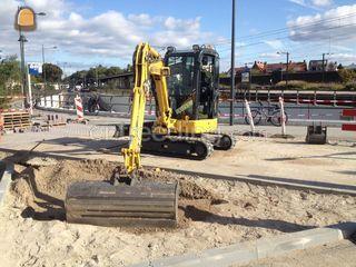 Komatsu PC-35 overdruk Omgeving Amersfoort