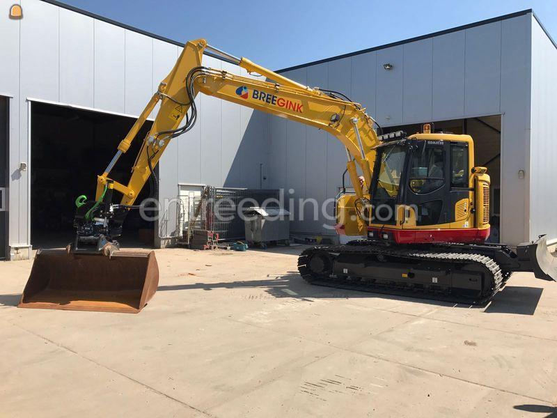 Komatsu PC138US-11 met DKS en GPS