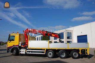 MB Actros 8x2 + HMF kraan Omgeving Culemborg