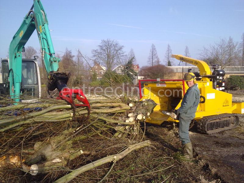 IHI 55N Midigraver met Kinshofner knijper