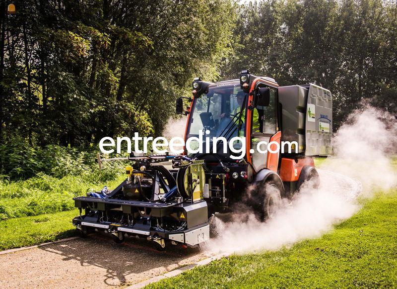 WAVE Sensorgestuurde heetwatertechniek onkruidbestrijding