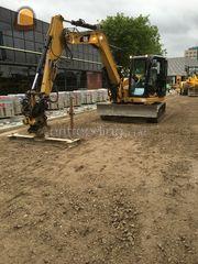 Caterpillar 308 met vast ... Omgeving Rotterdam