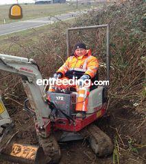 Takeuchi TB108 Omgeving Hoekse Waard
