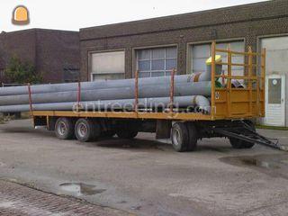 Platte Wagen Plateauwagen Omgeving Hoekse Waard