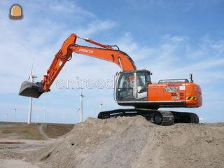 Hitachi ZX250 LC-3 met 3D... Omgeving Hoekse Waard