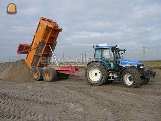 New Holland TM 155 Omgeving Hoekse Waard