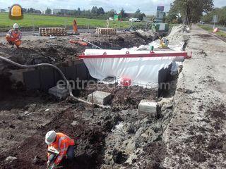 Aanleg paalmatras voor ni... Omgeving De IJsselsteden