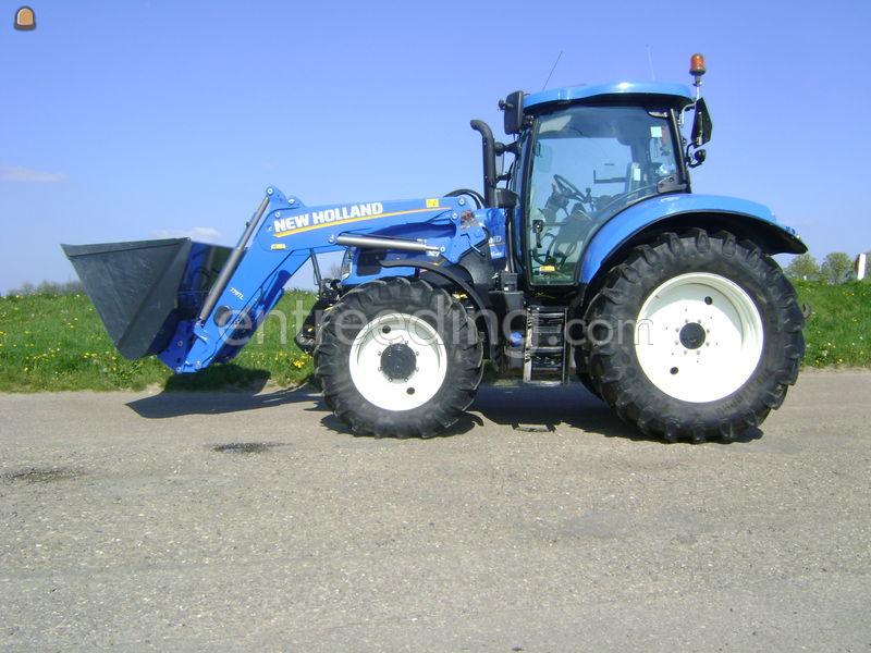 New-Holland T6.140 + New-Holland Voorlader