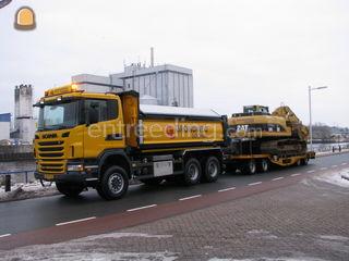 Scania G400 met dieplader... Omgeving Lochem