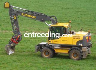 Volvo EW160C Omgeving Lochem